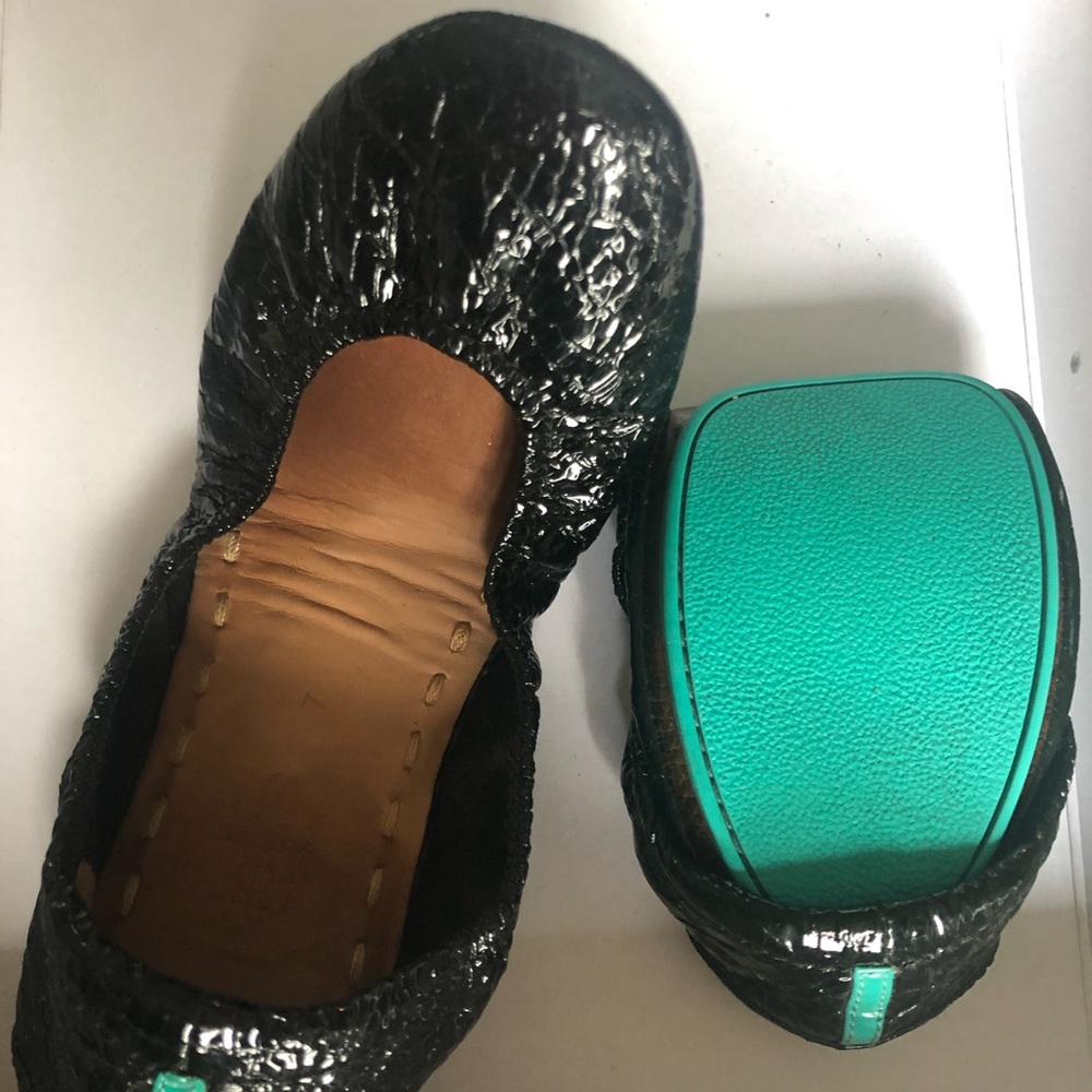 Tieks- obsidian black patent